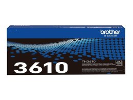 Black Toner cartridge 18000 pages TN3610 Brother