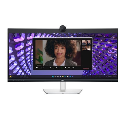 Dell | Monitor P3424WEB | 34 cali | IPS | 3440 x 1440 pikseli | Format 21:9 | Czas reakcji 5 ms | Jasność 300 cd/m² | Kolor Czar