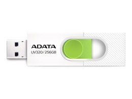 ADATA Pamięć USB UV320 256 GB biało-zielony