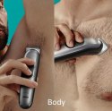 Braun Trimmer do zarostu MGK7420 | Bezprzewodowy trymer 13 długości | Kolor czarno-szary