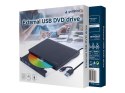 Gembird | Czarny Zewnętrzny Napęd DVD-USB-03 DVD±RW (±R DL) / DVD-RAM USB 3.1 Gen 1