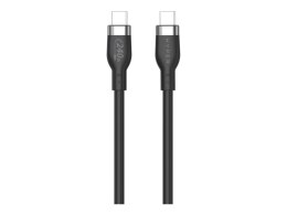 Black USB-C cable Male 24 pin USB-C 1 m Male 24 pin USB-C