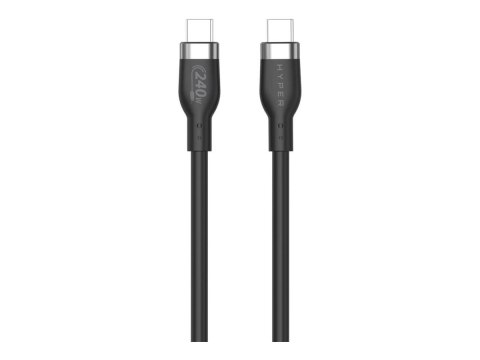 Black USB-C cable Male 24 pin USB-C 2 m Male 24 pin USB-C