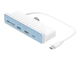 HiperDrive USB-C 6-w-1 Form-fit Hub z 4K HDMI do iMac 24