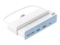 HiperDrive USB-C 6-w-1 Form-fit Hub z 4K HDMI do iMac 24" | Ilość portów HDMI: 1