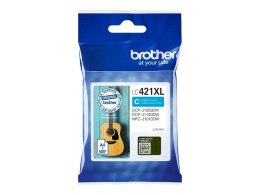 Brother LC421XLC Ink Cartridge, Cyan