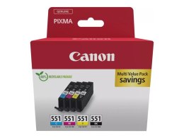 Canon CLI-551 BK/C/M/Y Ink Cartridge Multipack