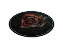 GENESIS Tellur 400 Round Lava Protective Floor Mat, 100cm, Black