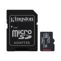 Kingston UHS-I | 64 GB | Karta przemysłowa microSDHC/SDXC | Klasa pamięci Flash Class 10, UHS-I, U3, V30, A1 | Adapter SD