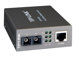 TP-LINK | 10/100Mbps Multi-Mode Media Converter | MC100CM | 10/100Base-TX | 100Base-FX