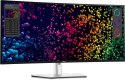 Dell | U4025QW | 40 " | IPS | 21:9 | 120 Hz | 8 ms | 5120 x 2160 pikseli | 450 cd/m² | Porty HDMI w ilości 1 | Srebrny