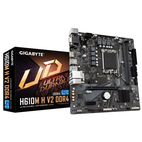 Gigabyte | H610M H V2 G1.0 | Processor family Intel | Processor socket LGA1700 | DDR4 DIMM | Supported hard disk drive interface