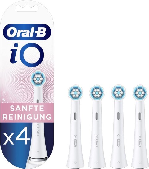 Oral-B | Czyszczenie wymiennych główek szczoteczki do zębów | Wkład iO Delikatny | Główki | Dla dorosłych | Liczba główek szczot