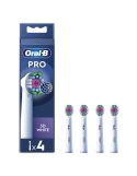 Oral-B | Wymienne główki szczoteczki do zębów | EB18-4 3D White Pro | Główki | Dla dorosłych | Liczba główek szczoteczki w zesta