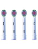 Oral-B | Wymienne główki szczoteczki do zębów | EB18-4 3D White Pro | Główki | Dla dorosłych | Liczba główek szczoteczki w zesta