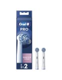 Oral-B | Wymienne główki szczoteczki do zębów | EB60X-2 Sensitive Clean Pro | Główki | Dla dorosłych | Liczba główek szczoteczki