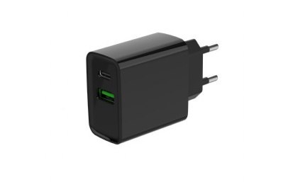 2-port 20W USB Fast Charger | TA-UC-PDQC20-01-BK