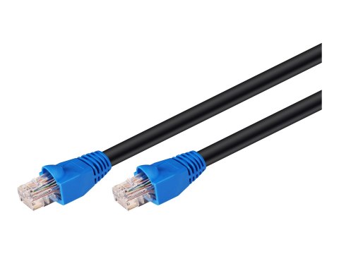 Goobay CAT 6 Outdoor Patch Cable, U/UTP, 40 m, Black