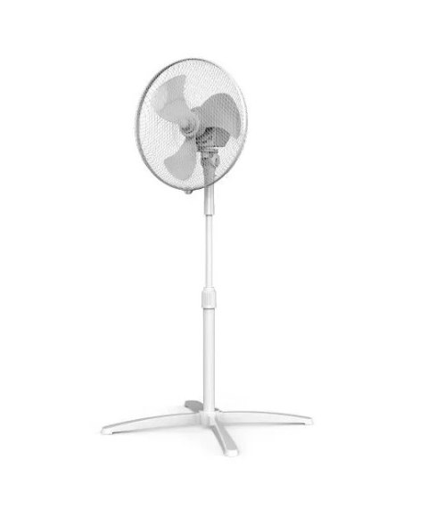 Midea | FS40-21M | Wentylator stojący | Biały | Średnica 40 cm | Liczba prędkości 3 | Oscylacja | 40 W | Nie