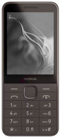 Nokia | 235 4G (2024) | Czarny | 2,8 " | 128 MB | 64 MB | Dual SIM | Bluetooth | 5.0 | USB w wersji USB Type-C | Aparat główny 2