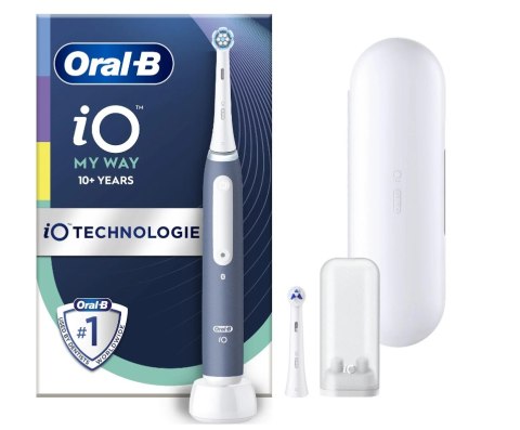 Oral-B | Elektryczna szczoteczka do zębów dla nastolatków | iO10 My Way | Akumulatorowa | Dla dorosłych | Liczba główek szczotec