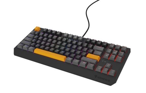 THOR 230 | Mechanical Gaming Keyboard | Wired | US | Anchor Gray Positive | USB Type-A | Outemu Red