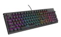 THOR 303 | Mechanical Gaming Keyboard | Wired | US | Black | USB Type-A | Outemu Peach Silent