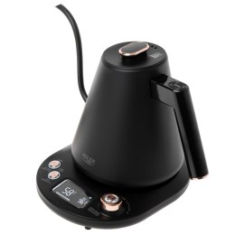 Adler Kettle | AD 1349 | Electric | 1100 W | 1 L | Stainless steel | 360° rotational base | Black/Gold