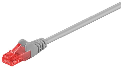 Kabel krosowy | 68449 CAT 6 U/UTP | PVC AWG 24/7 | Długość kabla: 15 m | Szary