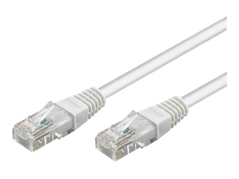 Kabel krosowy | 68638 CAT 6 U/UTP | PVC AWG 24/7 | Długość kabla: 7,5 m | Biały