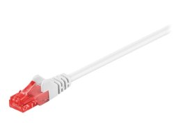 Kabel krosowy | 68639 CAT 6 U/UTP | PVC AWG 24/7 | Długość kabla: 15 m | Biały