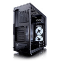 Fractal Design Focus G Black Window Black, Middle Tower, Power supply included No