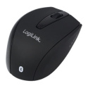 Logilink Maus Laser Bluetooth mit 5 Tasten wireless, Black, Bluetooth Laser Mysz;