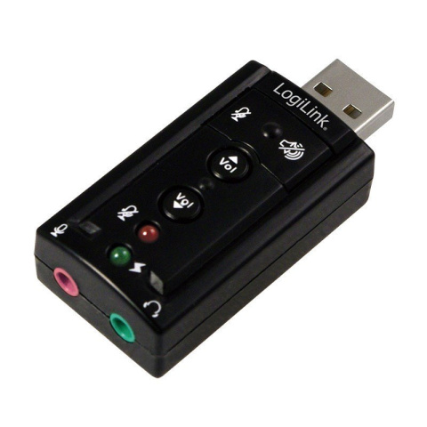 Logilink USB Audio adapter, 7.1 sound effect