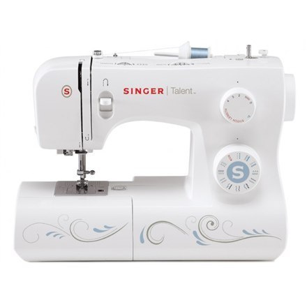 Sewing machine Singer SMC 3323 Biały, Number of stitches 23, Automatic threading