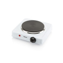 Płyta grzewcza Tristar KP-6185 Number of burners/cooking zones 1, Stainless steel, Control type Rotary, Black, Biały