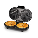 Waffle maker Tristar WF-2120 Black/Grey, 1200 W, Heart shape, Number of waffles 10