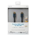 Logilink Premium HDMI Cable for Ultra HD CHB005 HDMI male (type A), HDMI male (type A), 3 m, Black