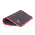 Gembird MP-GAMEPRO-M Gaming mouse pad PRO, Large Black/Red, 400 x 450 x 3 mm