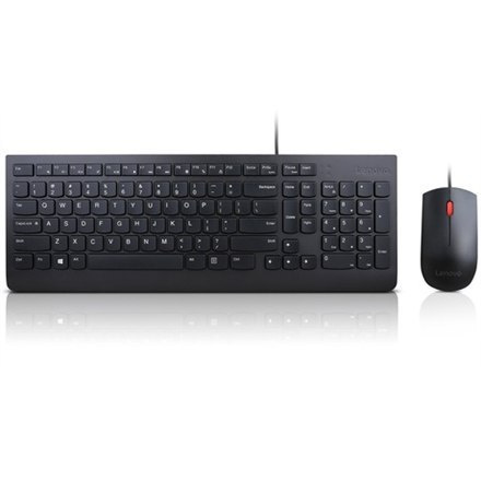 Lenovo Essential Keyboard and Mouse Combo 4X30L79922 Wired, USB, Keyboard layout US with EURO symbol, Mouse included, Numeric k