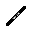 Brother TZe-315 Laminated tape White on Black, TZe, 0.6 cm, 8 m Brother TZe-315 Laminated tape White on Black, TZe, 0.6 cm, 8 m