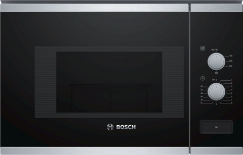 Bosch BFL520MS0 Microwave Oven, Serie 6, Built-in, 800W, 20L, stainless steel