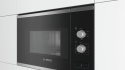 Bosch BFL520MS0 Microwave Oven, Serie 6, Built-in, 800W, 20L, stainless steel