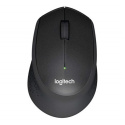 Logitech Mouse M330 SILENT PLUS Wireless, No, Black, Wireless connection