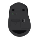 Logitech Mouse M330 SILENT PLUS Wireless, No, Black, Wireless connection