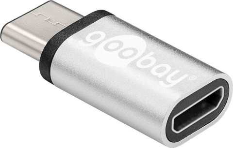 Goobay USB-C to USB 2.0 Micro-B adapter 56636 USB Type-C, USB 2.0 Micro female (Type B), Grey