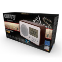 Camry Digital Radio CR 1153 White/woden, 5 W