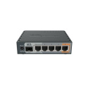 MikroTik hEX S RB760iGS 10/100/1000 Mbit/s, Ethernet LAN (RJ-45) ports 5, USB ports quantity 1