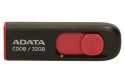 ADATA C008 32 GB, USB 2.0, Black/Red