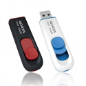 ADATA C008 64 GB, USB 2.0, Biały/Blue